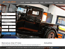 Tablet Screenshot of jfauto.com